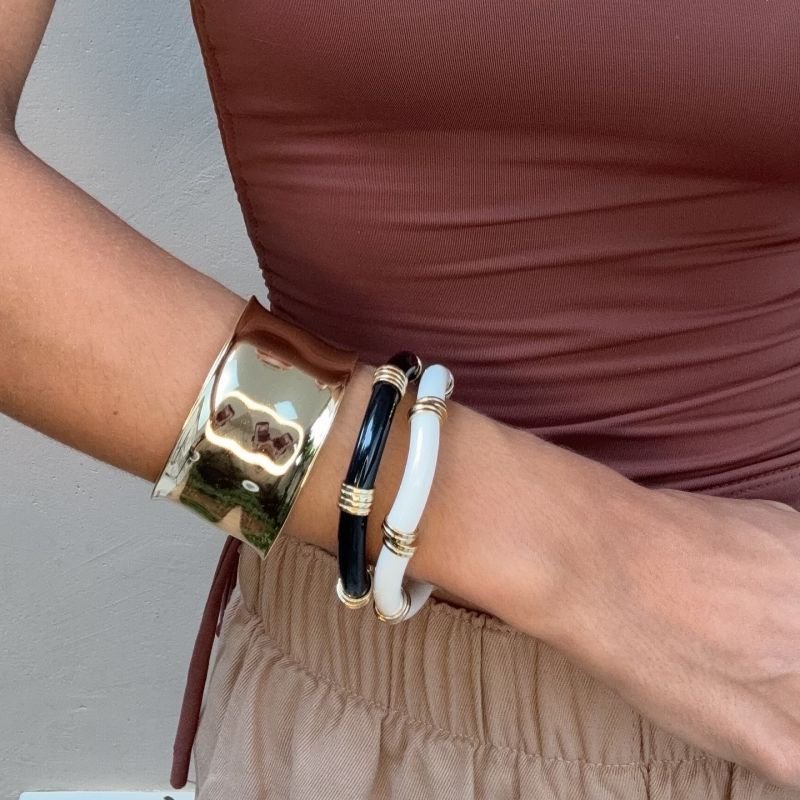 BRACELETE LARGO CONCAVO