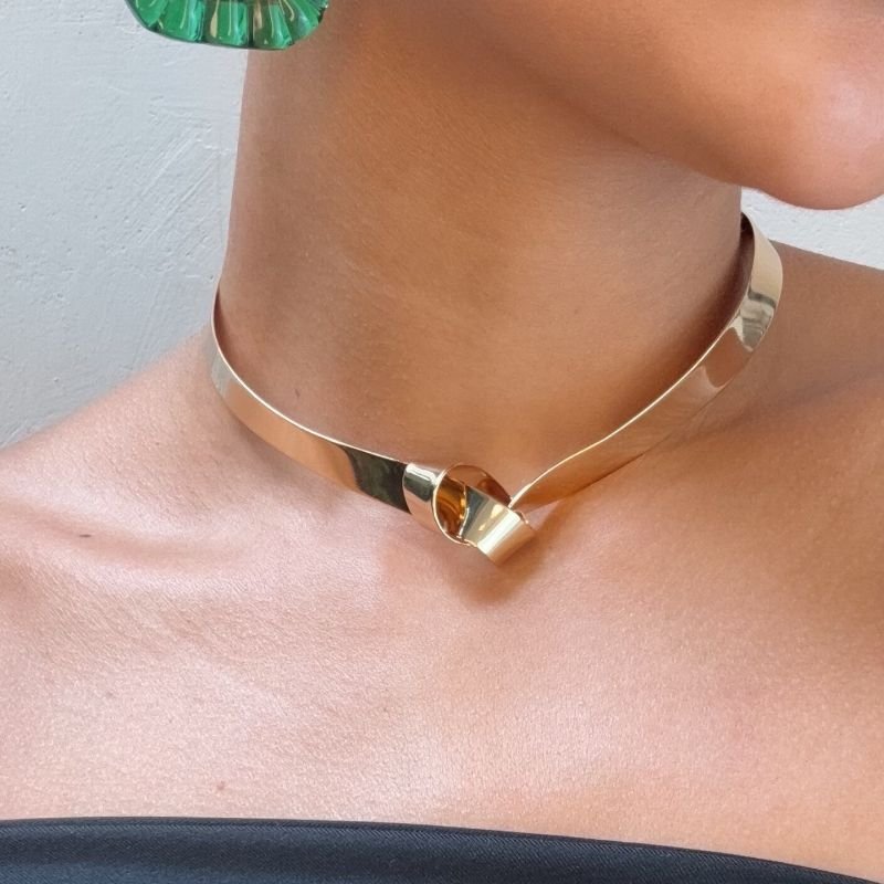 CHOKER NÓ CHAPA LARGA